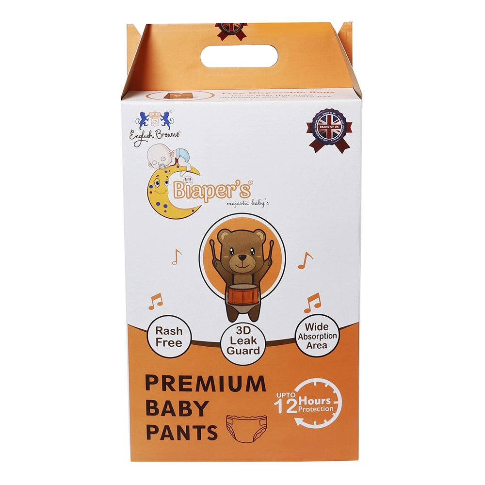 Biaper's Baby Diapers With Premium Disposable Bag